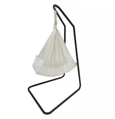 Adjustable Metal Curved Hammock Chair Swing Stand for Hanging Chairs in Modern Design