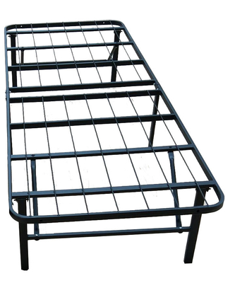 Strong Bedroom Furniture for Modern Design Stainless Metal Foldable Boxspring Bed Frame