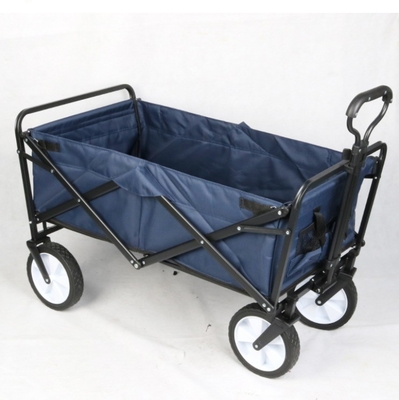 Big Wheels Garden Camping Wagon with Stainless Steel Material and Easy Folding Design