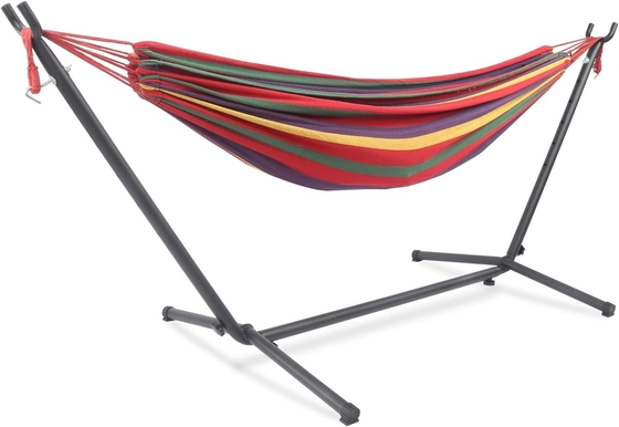 300LBS Double Hammock With Steel Stand For Port of Loading Qingdao