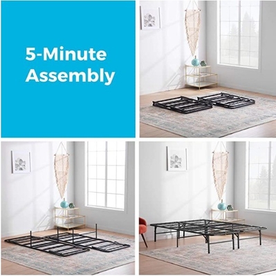 Modern Style Metal Folding Bed with Custom Bed Frames and Y Mail Packing