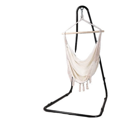 Outdoor Folding Double Hammock Stand with Customized Color and Easy Collapsible Design
