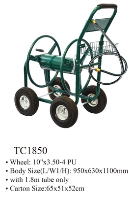 Conveniently-Sized Garden Watering Hose Reel Cart for Planting 60*102*42.5 Dimensions