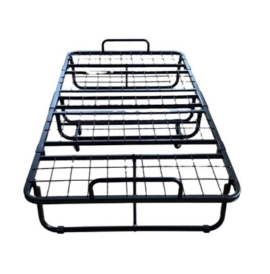 Hotel Black Folding Rollaway Bed for Convenient and Comfortable Sleeping Arrangements