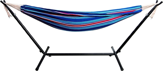 Outdoor Activity Mail Packing Double Hammock Chair Folding Camping Hammock With Stand