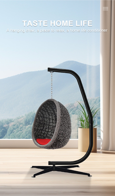 Stylish C Shape Hammock Stand for Heavy Duty Swing Chairs and Comfortable Relaxation