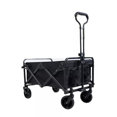 Outdoor Shopping Cart with Wheels Foldable and Easy to Maneuver Weight Capacity 260KGS