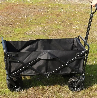 Outdoor Shopping Cart with Wheels Foldable and Easy to Maneuver Weight Capacity 260KGS