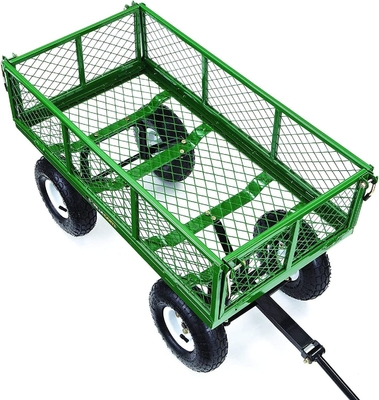 17KGS Weight Capacity Mesh Structure Portable Heavy Duty Steel Beach Wagon for Car Tool