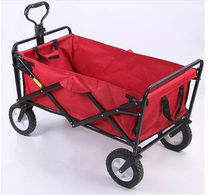 120l Capacity Outdoor Folding Wagon Camping Activities Collapsible Utility Wagon