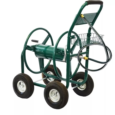 Outdoor Watering Garden Hose Reel Cart 19LBS Capacity for Easy Irrigation Solutions