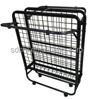 Customized Logo Heavy Duty Folding Simple Frame with Wheels Durable Construction