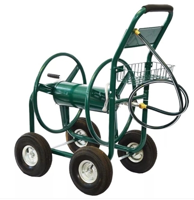 Stainless Steel Garden Water Hose Reel Cart The Perfect Tool for Cleaning and Watering