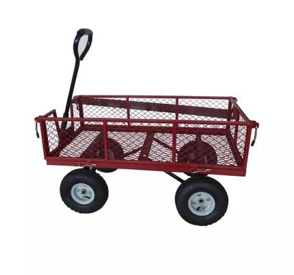 Outdoor Heavy Duty Garden Trolley Wagon Cart with 17KGS Weight Capacity and Versatile