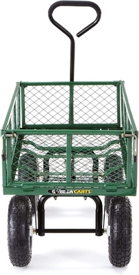 500KGS Weight Capacity Four-wheel Mesh Trolley Moving Carts at Qingdao Port of Loading
