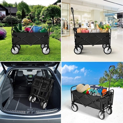 260KGS Weight Capacity Collapsible Camping Wagon Trolley for Convenient Transport