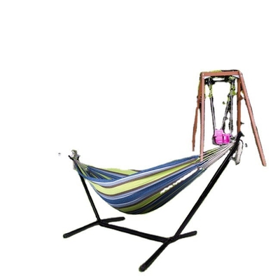 Mail Packing Outdoor Canvas Hammock With Stand For Beach Beach Outdoor Hammock Stand