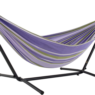 Portable Free Standing Double Hammock With Stand For Outdoor Activity In Qingdao Port
