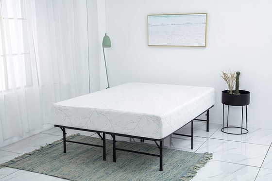 Portable 8cm Foam Super Single Folding Bed With Mattress for Outdoor Adventures