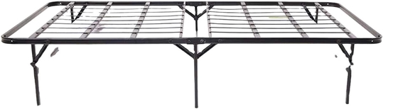 Sleep Soundly on a Customized Folding Metal Double Twin Bed with Steel Iron Mesh Net
