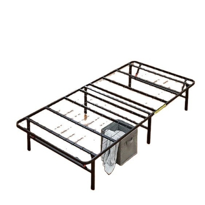 Sleep Soundly on a Customized Folding Metal Double Twin Bed with Steel Iron Mesh Net
