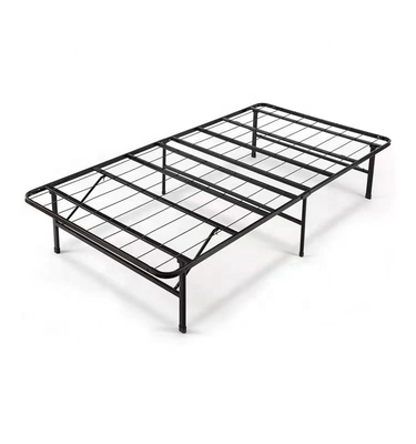 Sleep Soundly on a Customized Folding Metal Double Twin Bed with Steel Iron Mesh Net