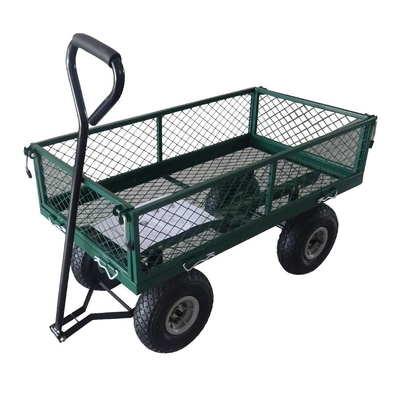 Tools Heavy Duty Lawn Garden Yard Trolley Wagon Cart 86*46*85