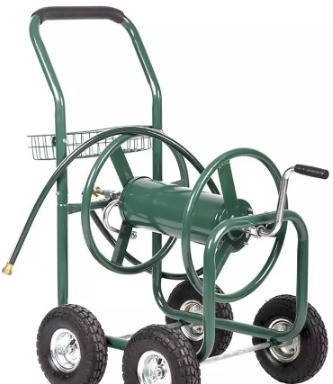 Heavy Duty Garden Yard Planting Water Hose Reel Cart for Outdoor Watering Convenience