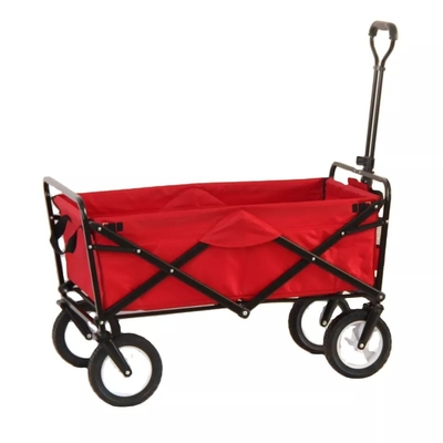 Outdoor Activities Hand Carts Trolleys with 260KGS Weight Capacity Foldable Wagon