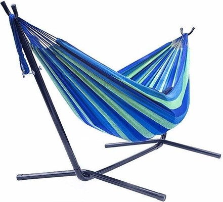 Free Samples Low MOQ Custom Macrame Hammock With Stand for 260KGS Weight Capacity