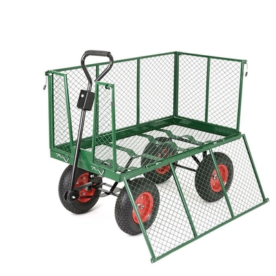 Iron Four-wheel Mesh Trolley for Smooth Movement and Easy Transport