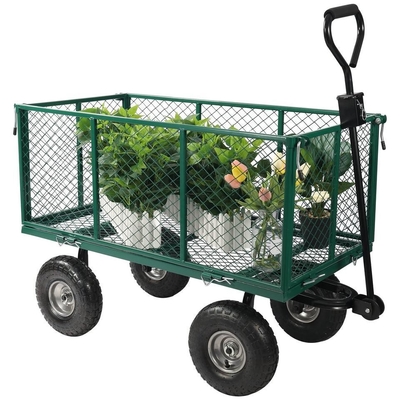 Iron Four-wheel Mesh Trolley for Smooth Movement and Easy Transport