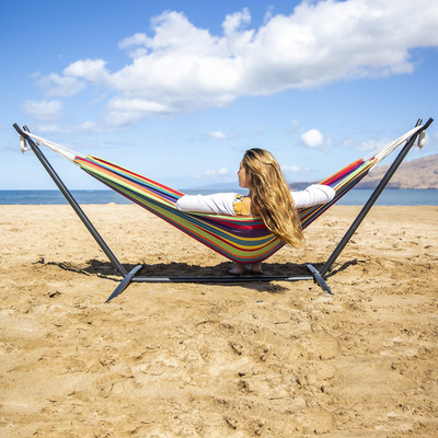 Outdoor Furniture Hot Portable Free Standing Hammock Chair with 260KGS Weight Capacity