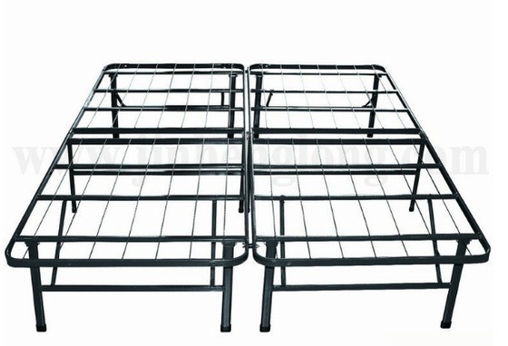 Get Your Free Sample of Black Metal Bed Frame for Single Queen Size from Cama Steel Iron