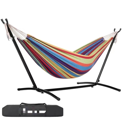 Outdoor Activity Canvas Hammock Stand for Easy Collapsible Setup and Relaxation
