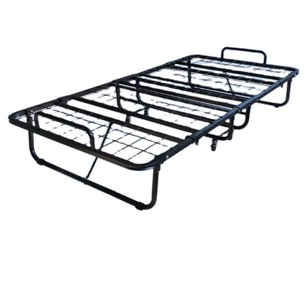 Get a Good Night's Sleep with Our Single Folding Bed Guest Bed and Mattress on Wheels