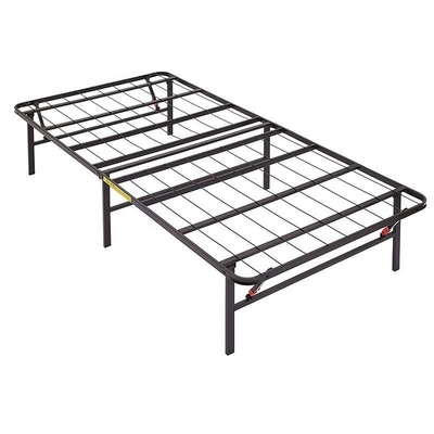 Upgrade Your Sleeping Experience with Our Black Steel Wire Folding Single Bed Base