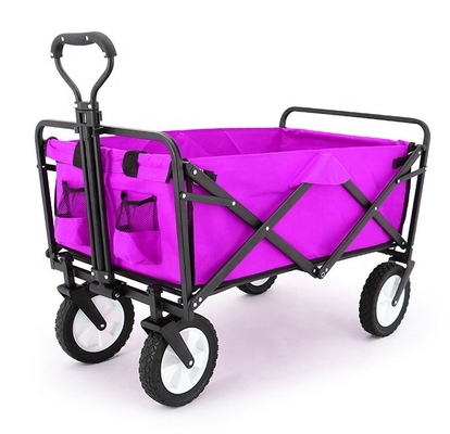 All Terrain Wheels Beach Wagon with Collapsible Folding Design and Qingdao Port Loading