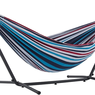 Modern Design Style Outdoor Indoor Canvas Hammock With Stand for Easy Collapsible