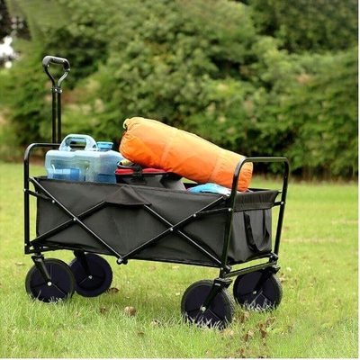 Lightweight Folding Trolley Trailer for Outdoor Adventures 260KGS Weight Capacity