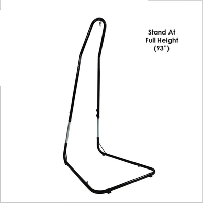 Modern Design Style Adjustable Multiple Weather Resistant Curved Hammock Chair Swing Stand