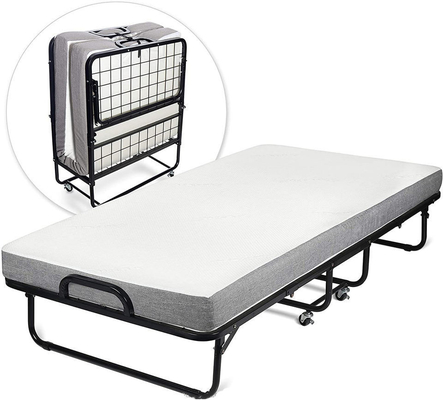 Upgrade Your Sleep Experience with this Heavy Duty Folding Frame on Wheels