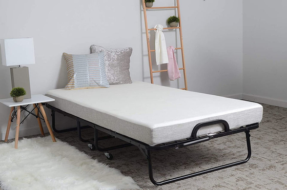 Upgrade Your Sleep Experience with this Heavy Duty Folding Frame on Wheels