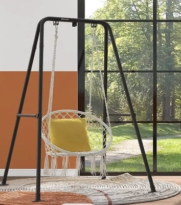 Customized Logo Foldable Hammock Chair Stand for Outdoor and Indoor Relaxation Haven