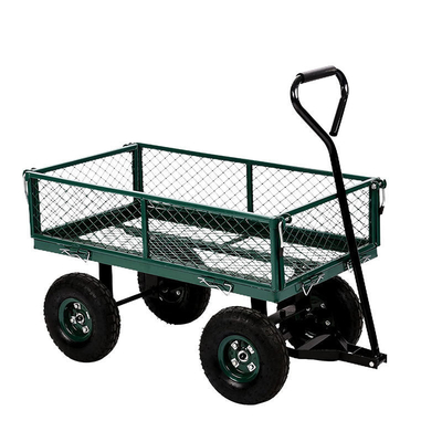 Qingdao Port Four-wheel Mesh Trolley Moving Carts with Dimension L x W x H of 86*46*85