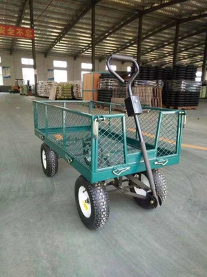 Qingdao Port Four-wheel Mesh Trolley Moving Carts with Dimension L x W x H of 86*46*85