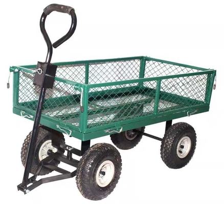 Qingdao Port Four-wheel Mesh Trolley Moving Carts with Dimension L x W x H of 86*46*85