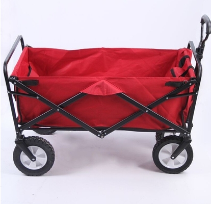 Popular Fun Camping Hand Trolley with Collapsible Design Dimension L x W x H 86*46*85