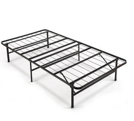 Sturdy and Durable Modern Design Style Black King Size Platform Bed Frame for USA Luxury