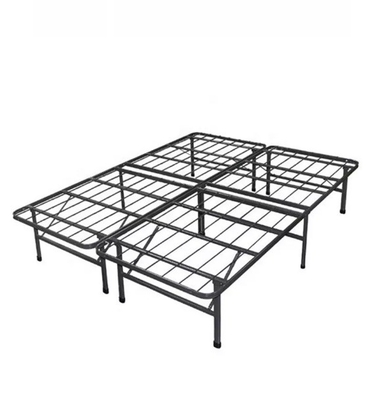 Simple Small Hotel Living Room Metal Foldable Bed Frame for OEM Accepted Small Double